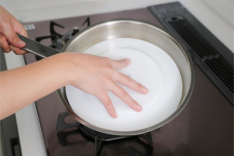 サーモンチーズのポテトガレット手順2